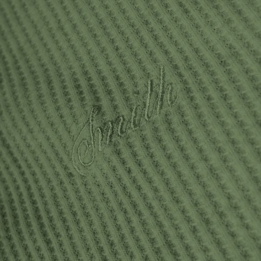 House of Smith Polo Shirt - Braver Waff Oversized Polo Shirt Green - Kaos Polo Oversize Pria - Image 3