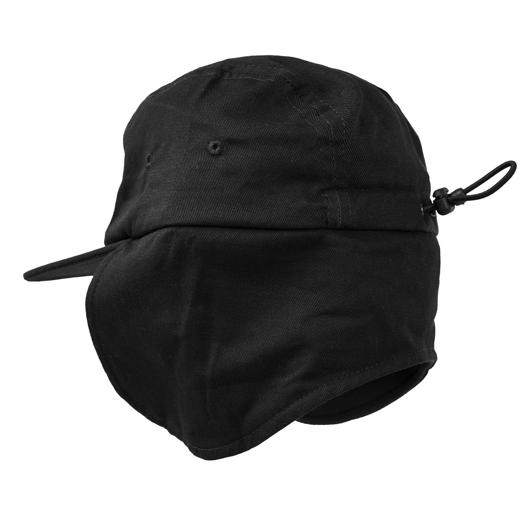 House of Smith Topi - Smith Flap Hat Black - Flap Cap Hat - Image 3