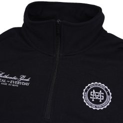 Alternative view of House of Smith Sweater Pria - Wade Halfzip Oversized Black - Halfzip Oversize