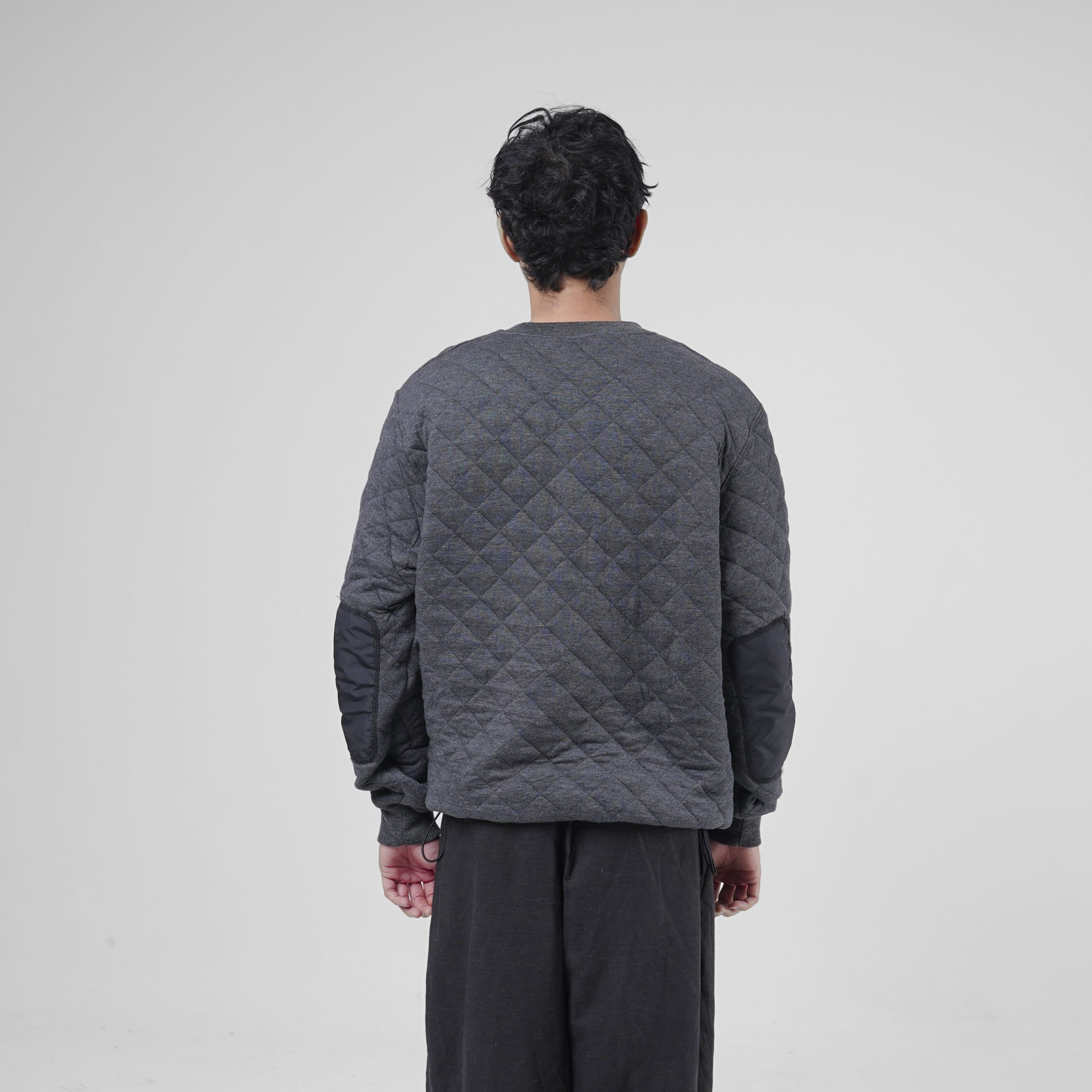 House of Smith Sweater Crewneck Pria - Cruve Sweater Grey - Image 7