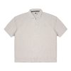 House of Smith Polo Shirt - Braver Waff Oversized Polo Shirt Ivory - Kaos Polo Oversize Pria