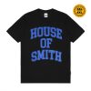 House of Smith Kaos Pria Lengan Pendek - Hos Arched Tshirt Black - T Shirt