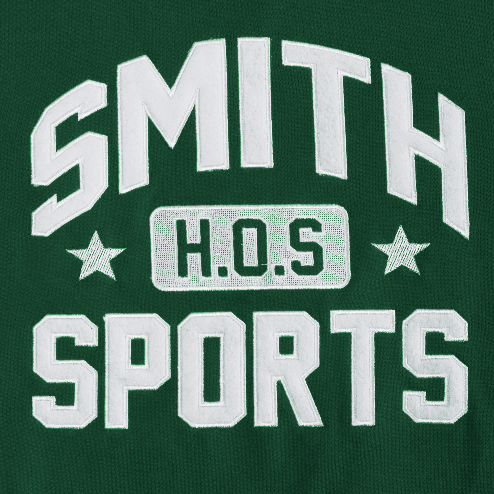 House of Smith Sweater Crewneck Pria - Hosport Crewneck Green Hemden - Image 2