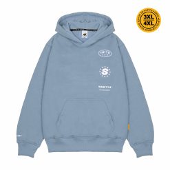 House of Smith Sweater Hoodie Oversized Pria - Northwave Oversized Hoodie Alaskan Blue
