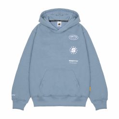 House of Smith Sweater Hoodie Oversized Pria - Northwave Oversized Hoodie Alaskan Blue #4