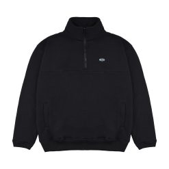 House of Smith Jaket Pria - Seize Halfzip Black #2 - Half Zipper Jacket