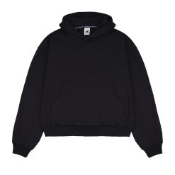 House of Smith Sweater Hoodie Boxy Fit Pria - Titan Heavyweight Boxy Hoodie Black