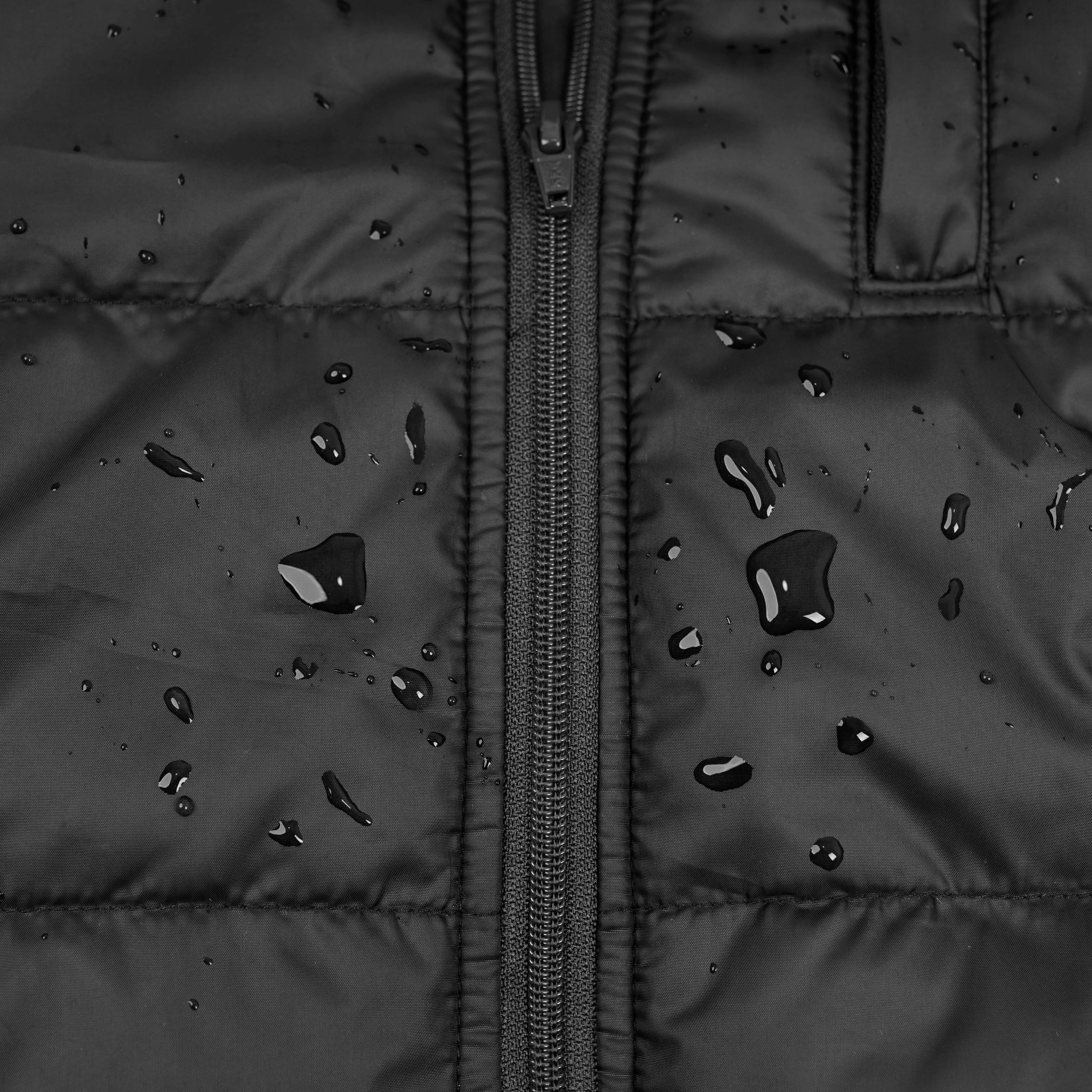 House of Smith Puffer Jacket - Blockade Puffer Jacket Black - Image 4