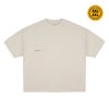 House of Smith Kaos Boxy Pria - Form 330 Boxy Cream - Boxy T Shirt