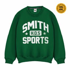 House of Smith Sweater Crewneck Pria - Hosport Crewneck Green Hemden