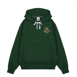 Alternative view of House of Smith Sweater Hoodie Pria - Holey Hoodie Green