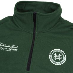 Alternative view of House of Smith Jacket Pria - Wade Halfzip Oversized Green - Halfzip Oversize