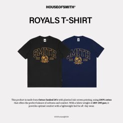 House of Smith Kaos Pria Lengan Pendek - Royals Tshirt - T Shirt