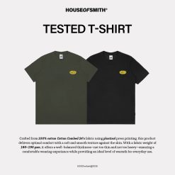House of Smith Kaos Pria Lengan Pendek - Tested Tshirt - T Shirt
