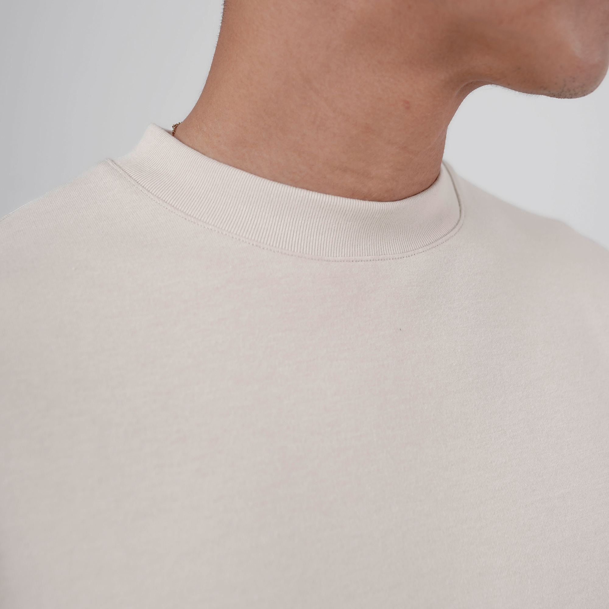 House of Smith Kaos Boxy Pria - Form 330 Boxy Cream - Boxy T Shirt - Image 4