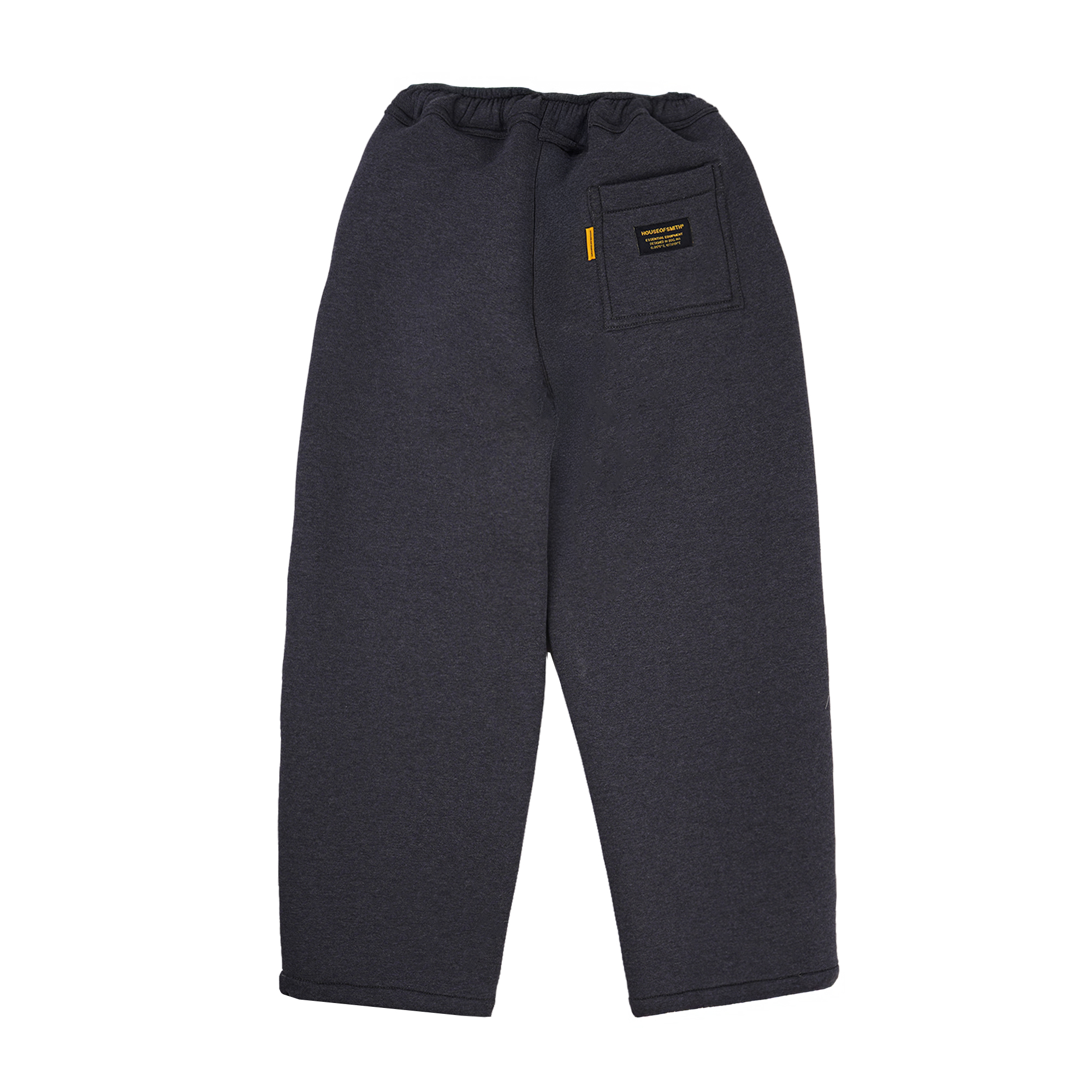 House of Smith Celana Panjang Pria - Bound Wide Pants Dark Grey - Wide Sweat Pants - Image 5