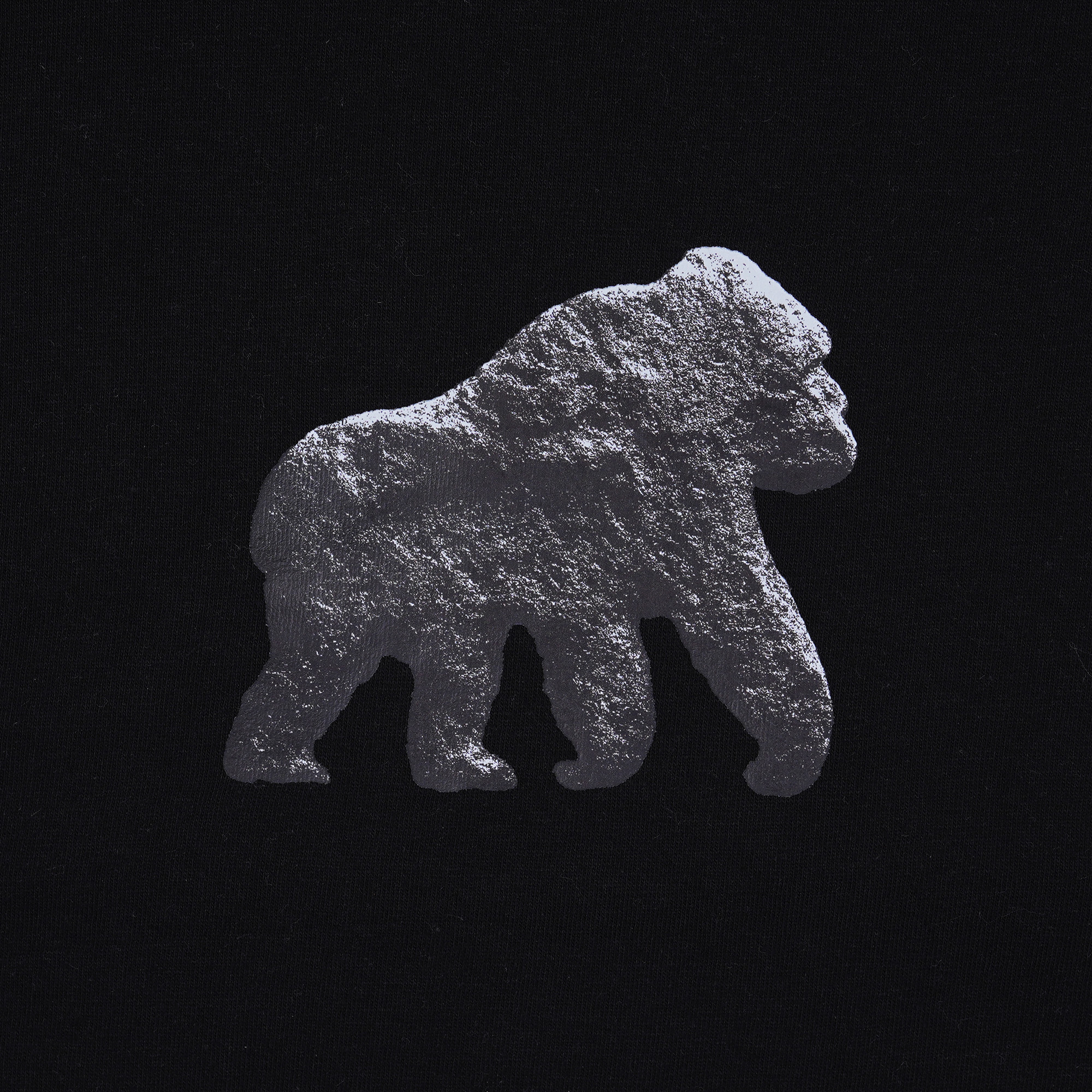 House of Smith Kaos Pria Lengan Pendek - Sandstone Logo Tshirt Black - T Shirt - Image 2