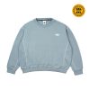 House of Smith Sweater Crewneck Boxy Pria - Void Boxy Crewneck Blue