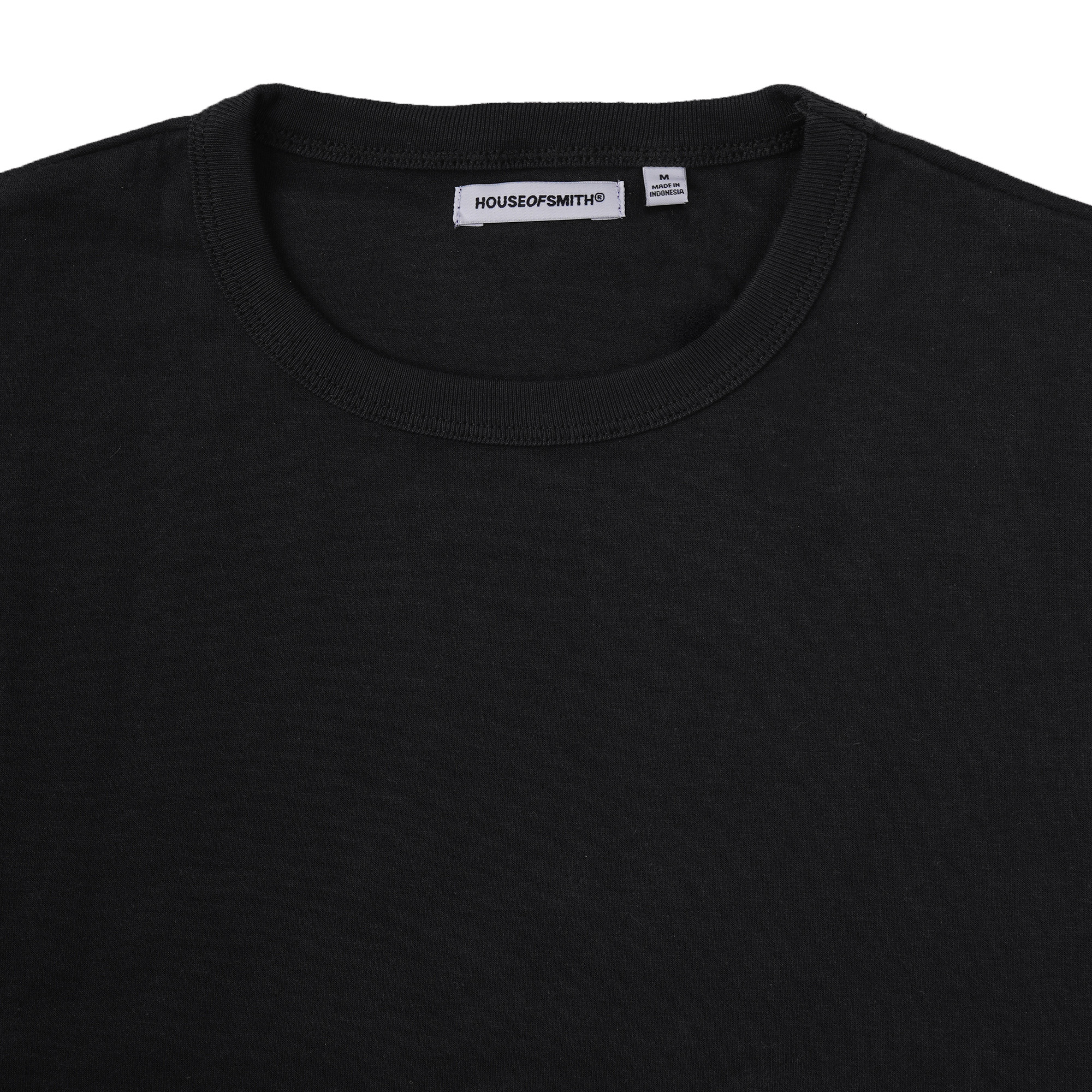 House of Smith Kaos Fitted Pria - Form 330 Fitted Tee Black - Fitted T Shirt - Image 2