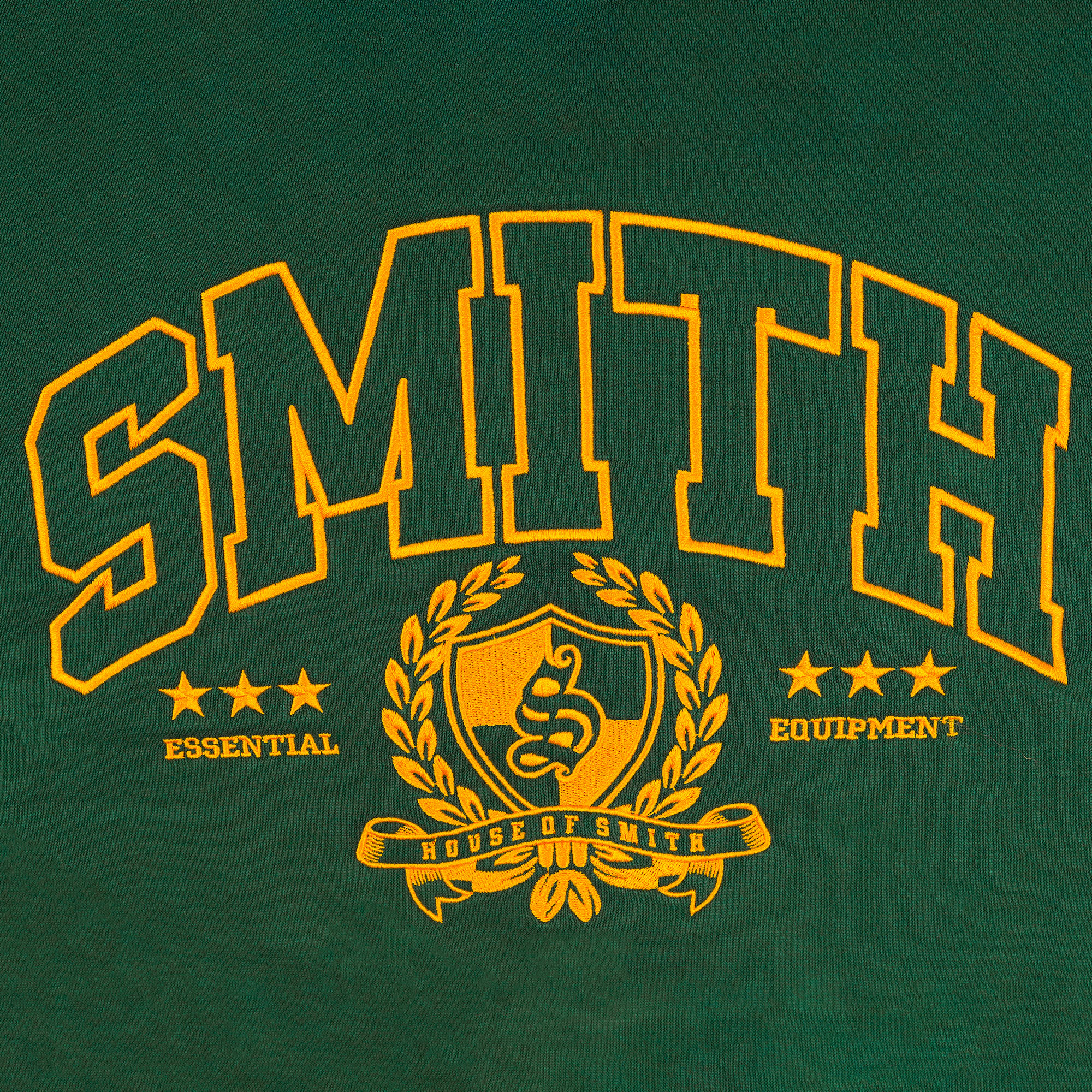 House of Smith Sweater Hoodie Pria - Badges Embro Hoodie Green - Image 2