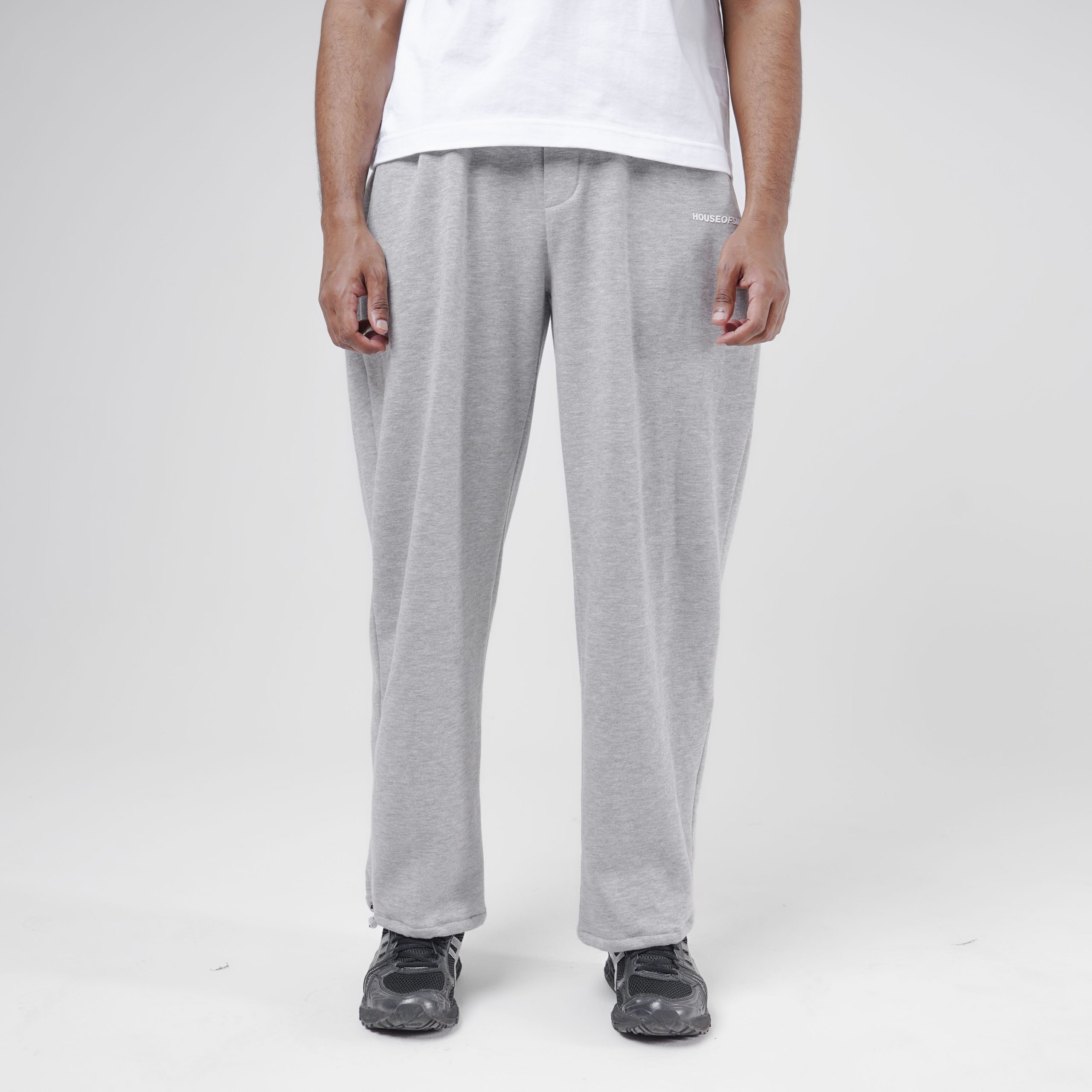 House of Smith Celana Panjang Pria - Groove Barrel Pants Misty - Wide Sweat Pants