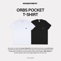 House of Smith Kaos Pria Lengan Pendek - Orbs Pocket Tshirt - T Shirt
