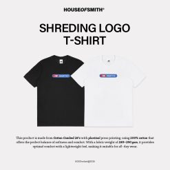 House of Smith Kaos Pria Lengan Pendek - Shreding Logo Tshirt - T Shirt