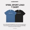 House of Smith Kaos Pria Lengan Pendek - Steel Sport Logo Tshirt - T Shirt