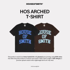 House of Smith Kaos Pria Lengan Pendek - Hos Arched Tshirt - T Shirt