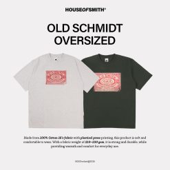 House of Smith Kaos Oversize Pria - Old Schmidt Oversized Tshirt - Oversize T Shirt