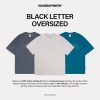 House of Smith Kaos Oversize Pria - Black Letter Oversized - Oversize T Shirt