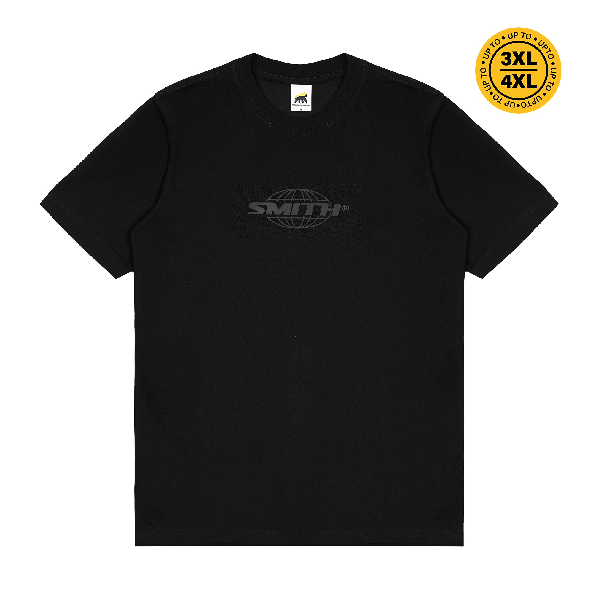 House of Smith Kaos Pria Lengan Pendek - Globe Hdc Tshirt Black #2 - T Shirt