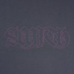 Alternative view of House of Smith Kaos Oversize Pria - Black Letter Oversized Dk Grey - Oversize T Shirt