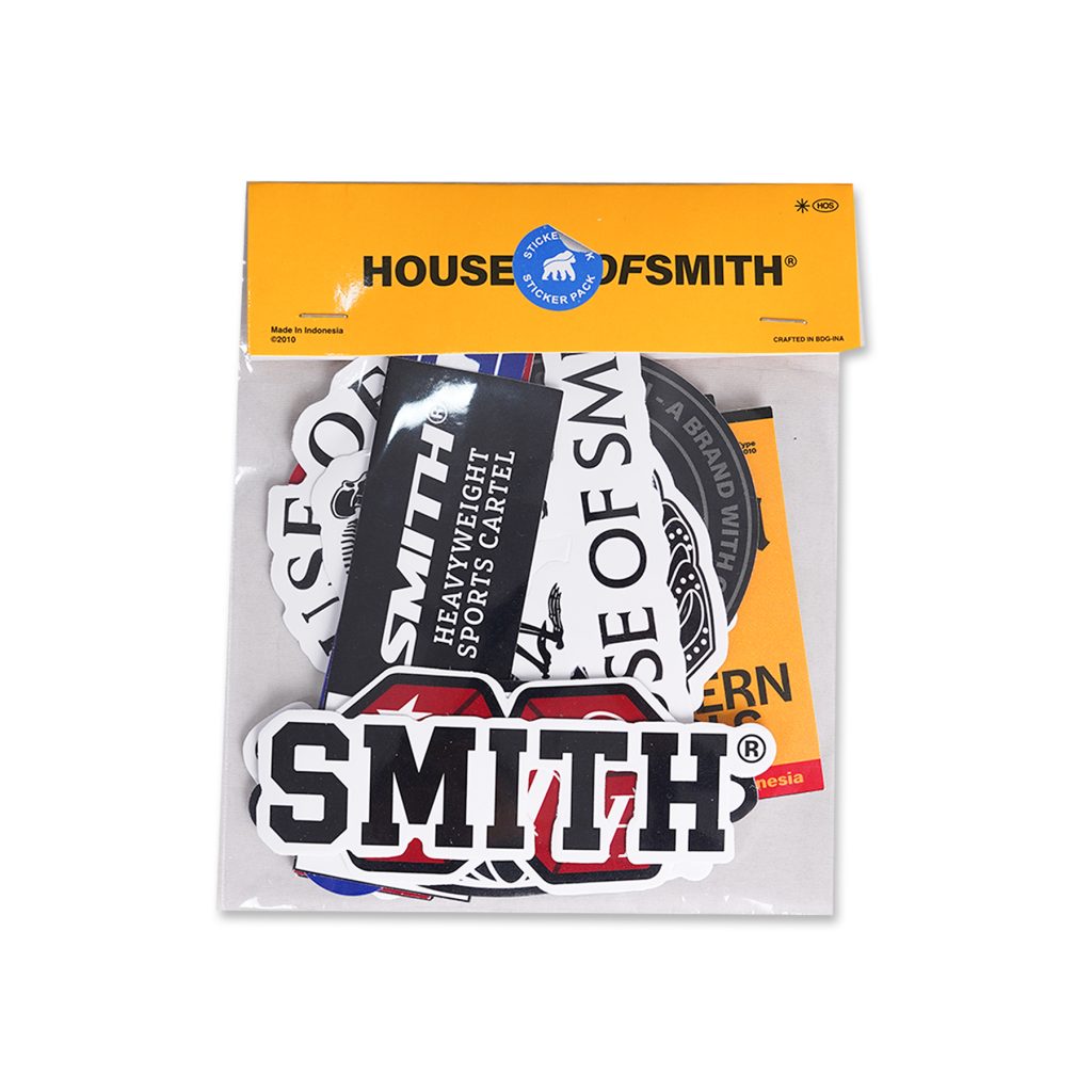 House of Smith Sticker - New Smith Sticker Pack #4 (1 Pack = 15 pcs ...
