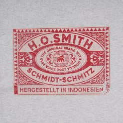 Alternative view of House of Smith Kaos Oversize Pria - Old Schmidt Oversized Tshirt Heather Grey - Oversize T Shirt