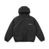 House of Smith Jaket Pria - Courier Utility Windbreaker Jacket Black - Windbreaker Jacket