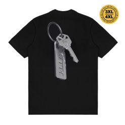 House of Smith Kaos Pria Lengan Pendek - Big Locksmith Tshirt Black - T Shirt