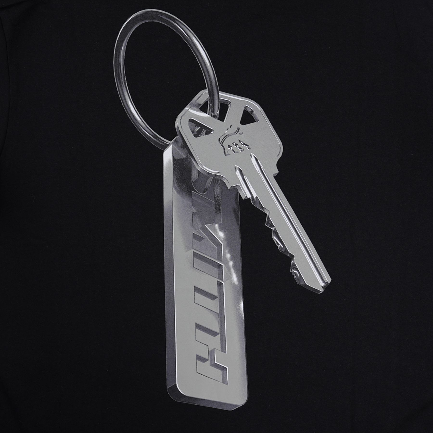 House of Smith Kaos Pria Lengan Pendek - Big Locksmith Tshirt Black - T Shirt - Image 3