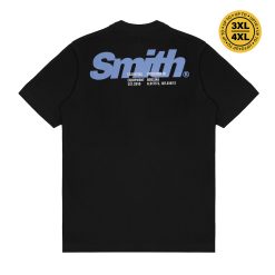 House of Smith Kaos Pria Lengan Pendek - Coordinate Tshirt Black - T Shirt