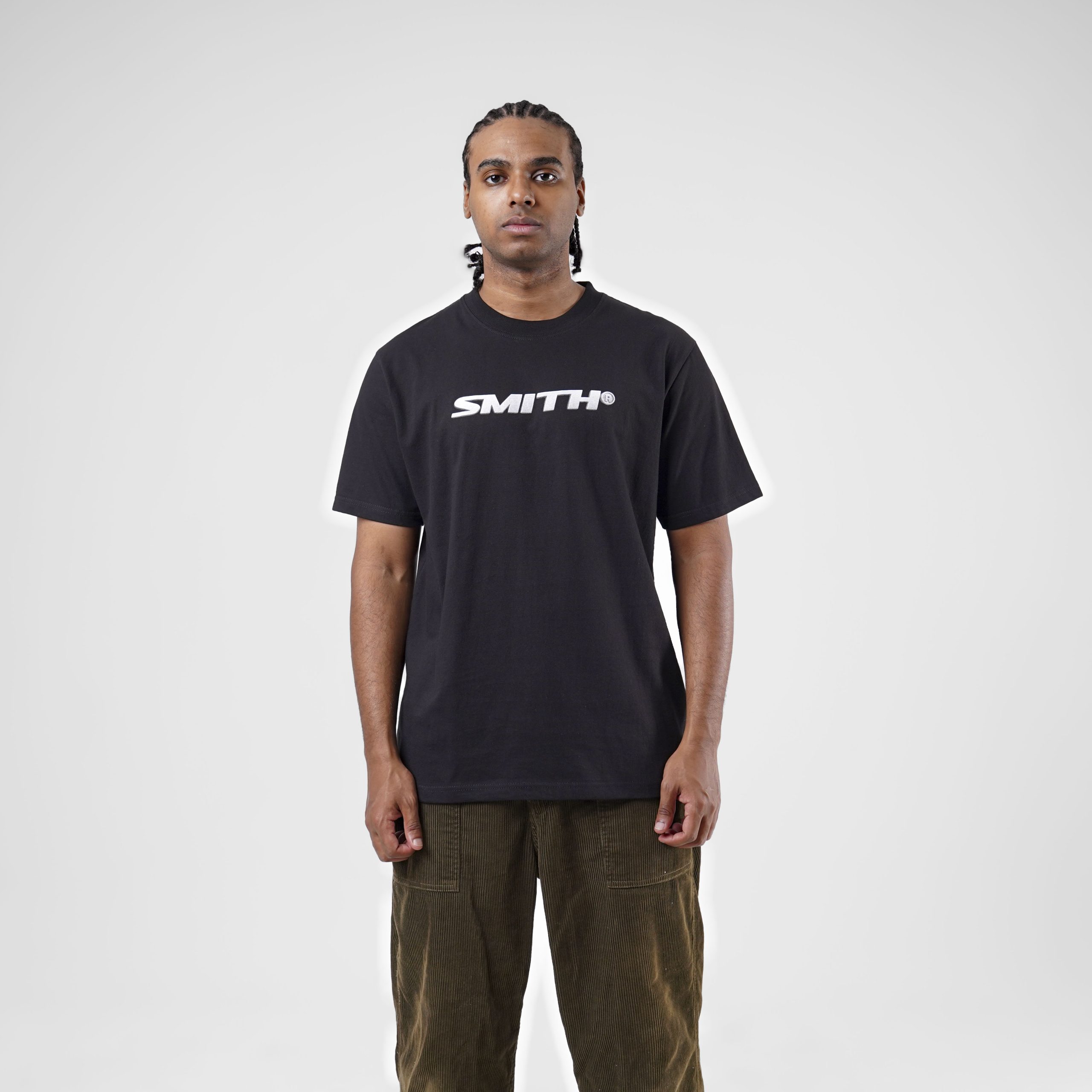 House of Smith Kaos Pria Lengan Pendek - Steel Sport Logo Tshirt Black - T Shirt - Image 3