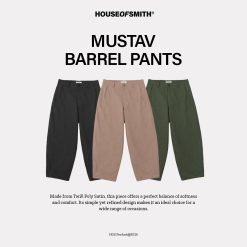 House of Smith Celana Pria - Mustav Barrel Pants - Long Barrel Pants