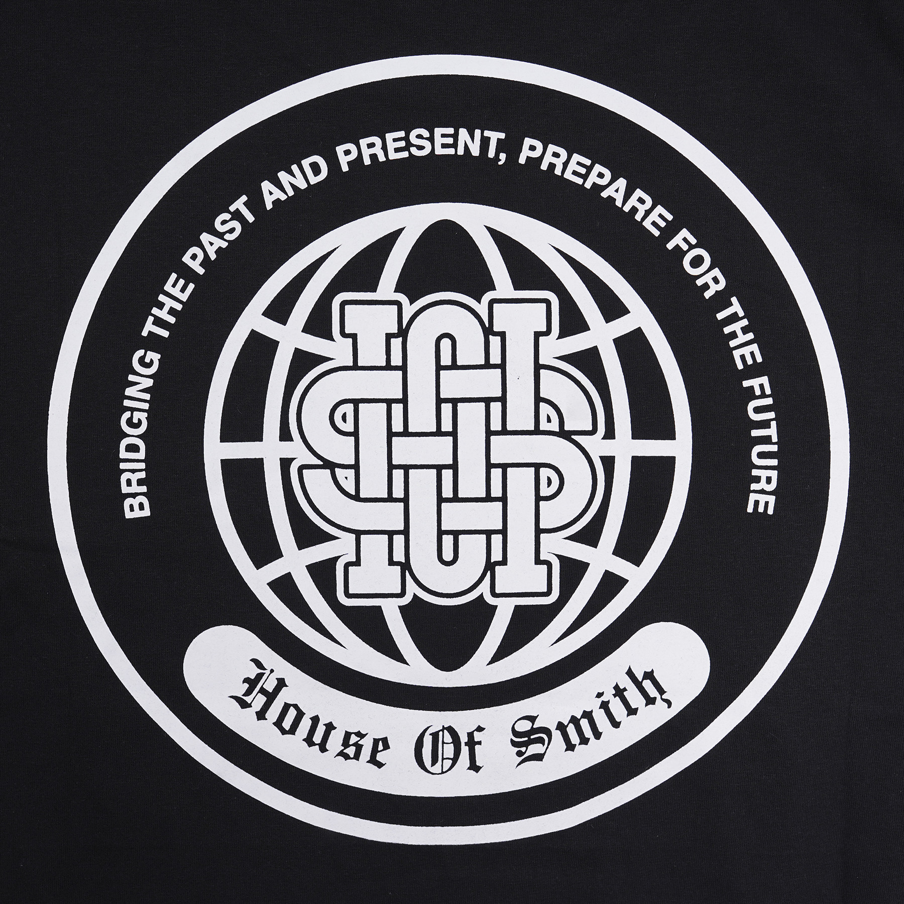 House of Smith Kaos Pria Lengan Pendek - Mono Tshirt Black #2 - T Shirt - Image 3