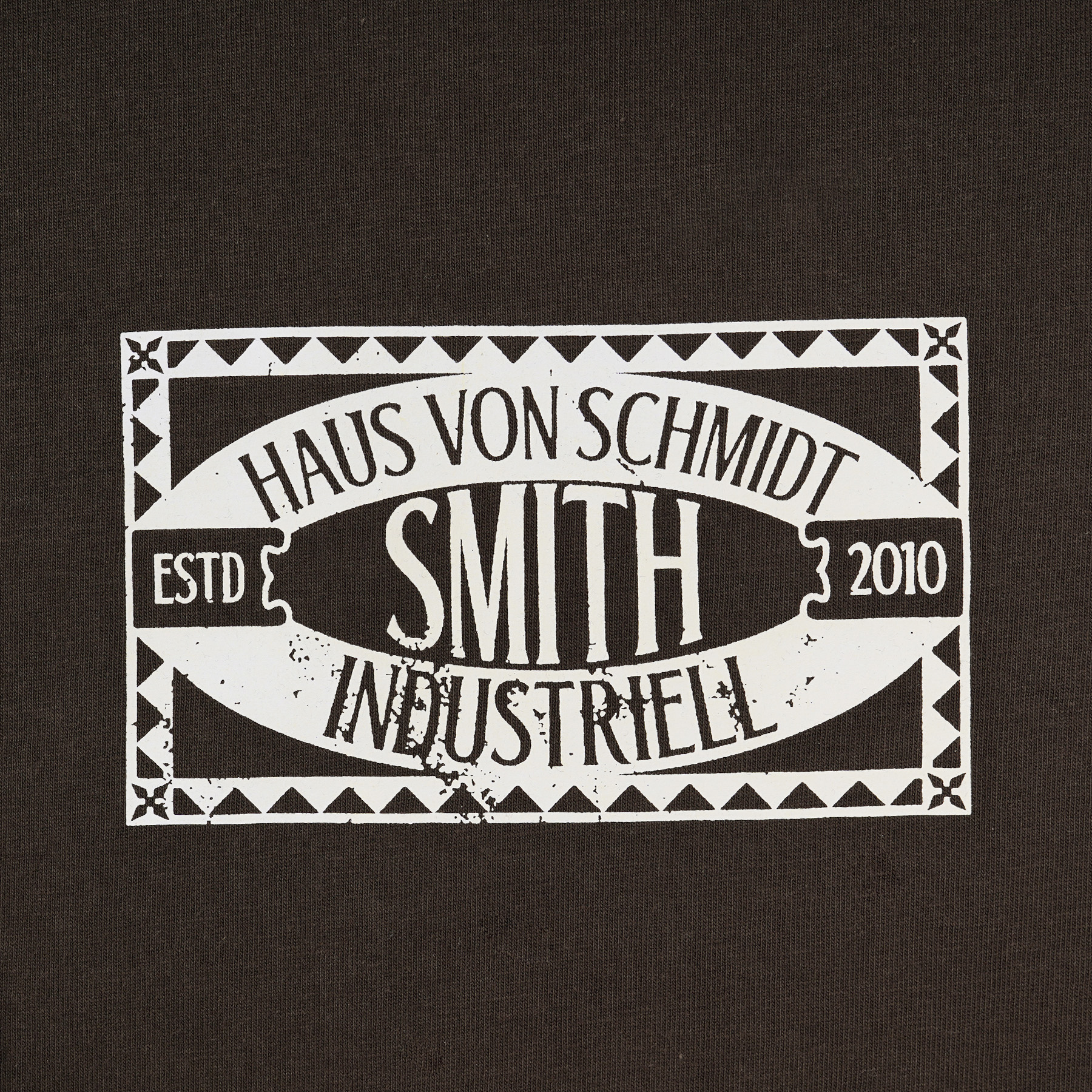 House of Smith Kaos Pria Lengan Pendek - Industriell Tshirt Brown - T Shirt - Image 2