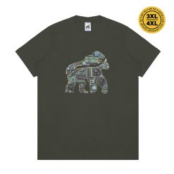 House of Smith Kaos Pria Lengan Pendek - Chip Tshirt Army #2 - T Shirt