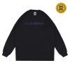 House of Smith Kaos Pria Oversize Lengan Panjang - High Intent Oversized Long Sleeve Black - T Shirt Long Sleeve