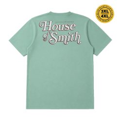 House of Smith Kaos Pria Lengan Pendek - Hos Typo Tshirt Greenbay - T Shirt