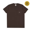 House of Smith Kaos Pria Lengan Pendek - Belwe Logo Pocket Tshirt Brown #2 - T Shirt