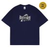 House of Smith Kaos Oversize Pria - Crushed Oversized Tshirt Navy - Oversize T Shirt