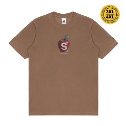 House of Smith Kaos Pria Lengan Pendek - Apples Tshirt Cappucino - T Shirt