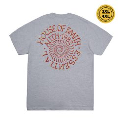 House of Smith Kaos Pria Lengan Pendek - Spiral Tshirt Misty - T Shirt